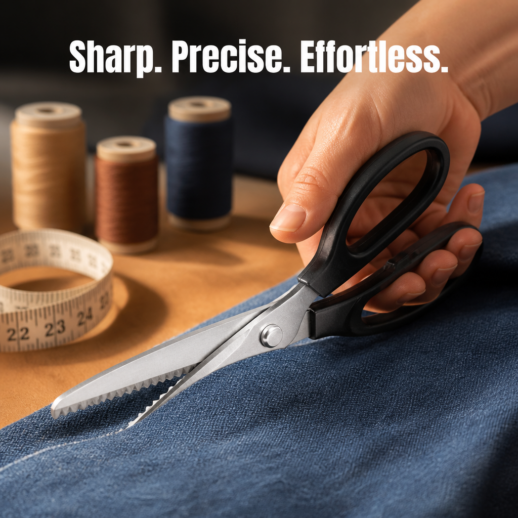 Stainless Steel Zig-Zag Pinking Shears