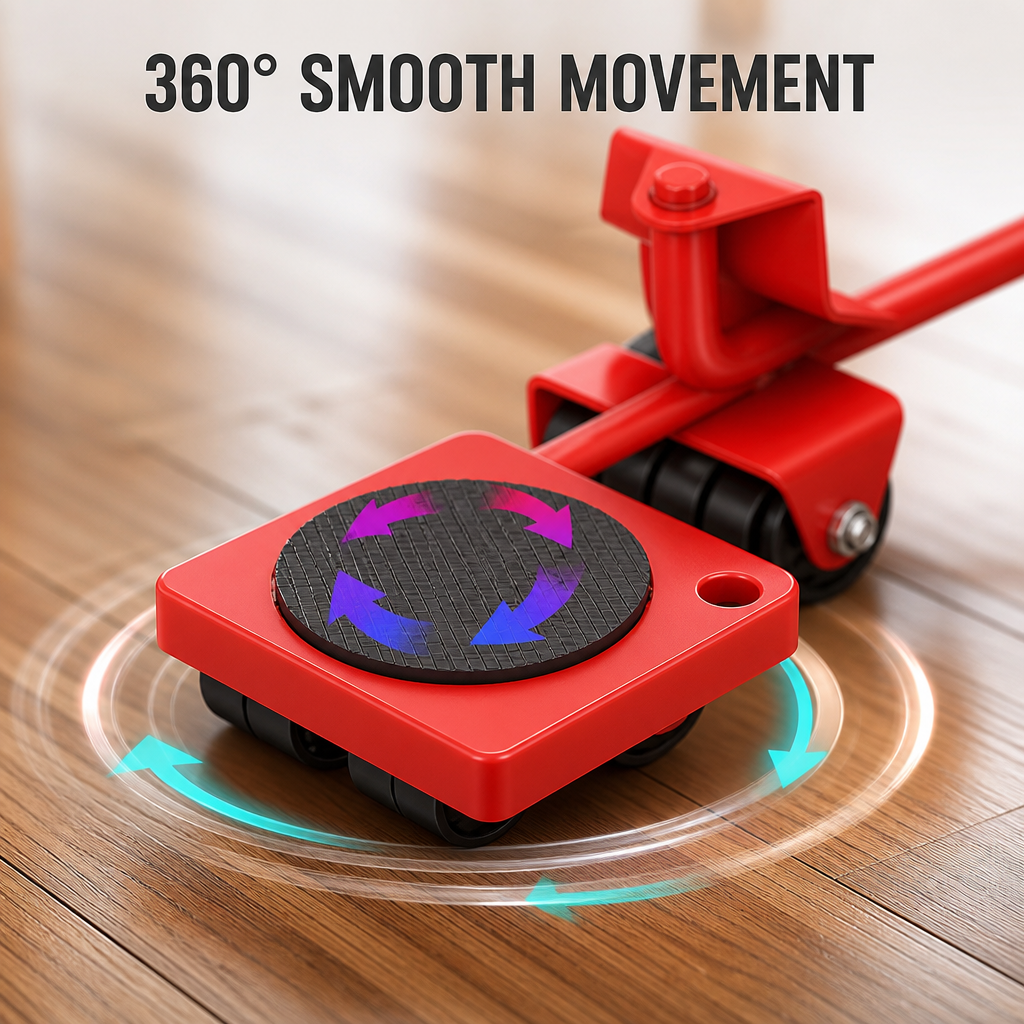 Heavy Lifting Furniture Mover with Roller