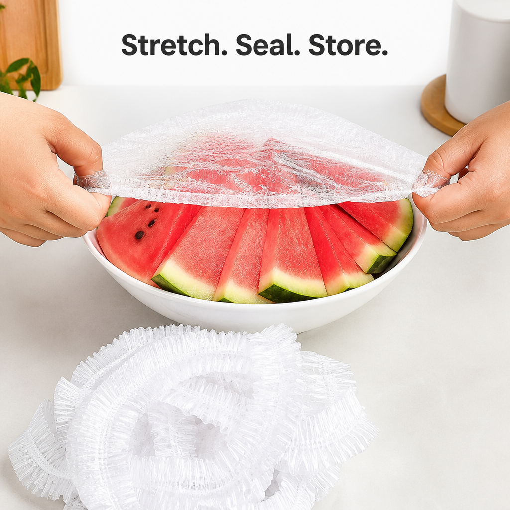 Elastic Food Covers (Pack Of 100 Pcs)