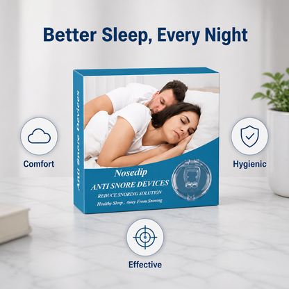 Magnetic Anti Snore Nose Clip(Buy 1 Get 1 Free)
