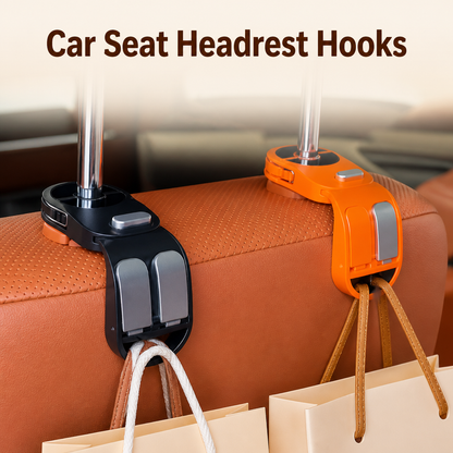 Car Seat Headrest Hooks