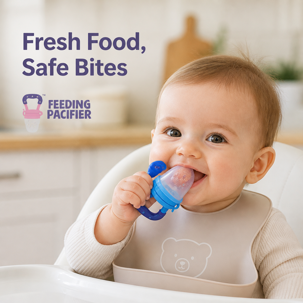 Silicone Baby Fruit Feeder(Buy 1 Get 1 Free)
