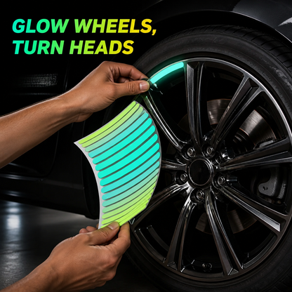 Reflective Wheel Tire Rim Sticker