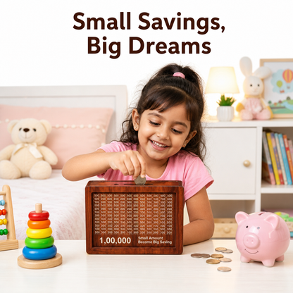 Savings Goal Money Box (₹1 Lakh)