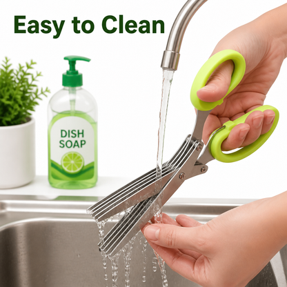 Multipurpose 5 Blade Scissors