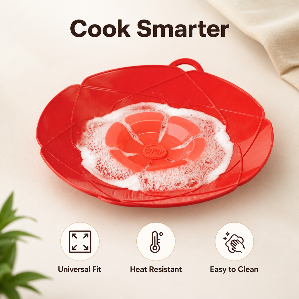 Silicone Spill Stopper Lid