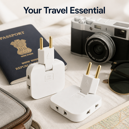 3-in-1 Foldable Plug