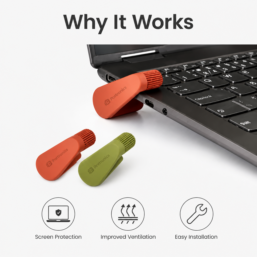 Laptop Screen Spacer Clips