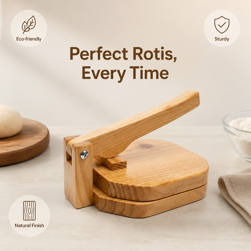 Wooden Roti Maker