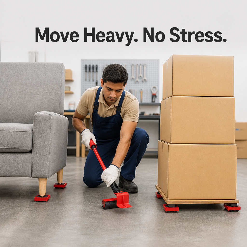 Heavy Lifting Furniture Mover with Roller