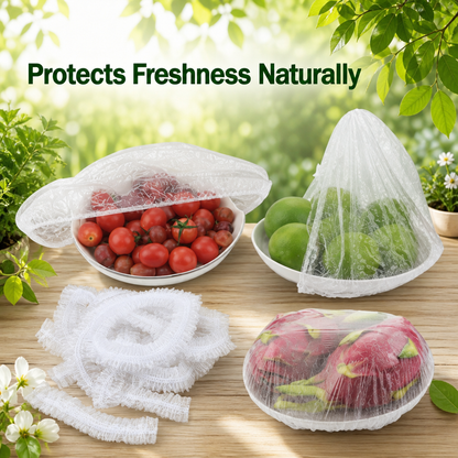 Elastic Food Covers (Pack Of 100 Pcs)