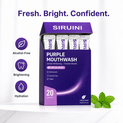 Purple Mouthwash Sachets (Pack Of 20)