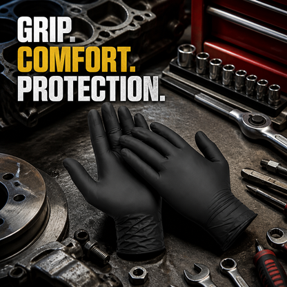Heavy Duty Nitrile Gloves (Pack Of 50Pcs)