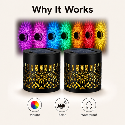 Color-Changing Solar Lanterns