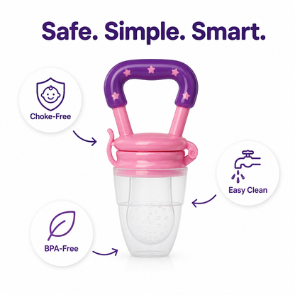 Silicone Baby Fruit Feeder(Buy 1 Get 1 Free)