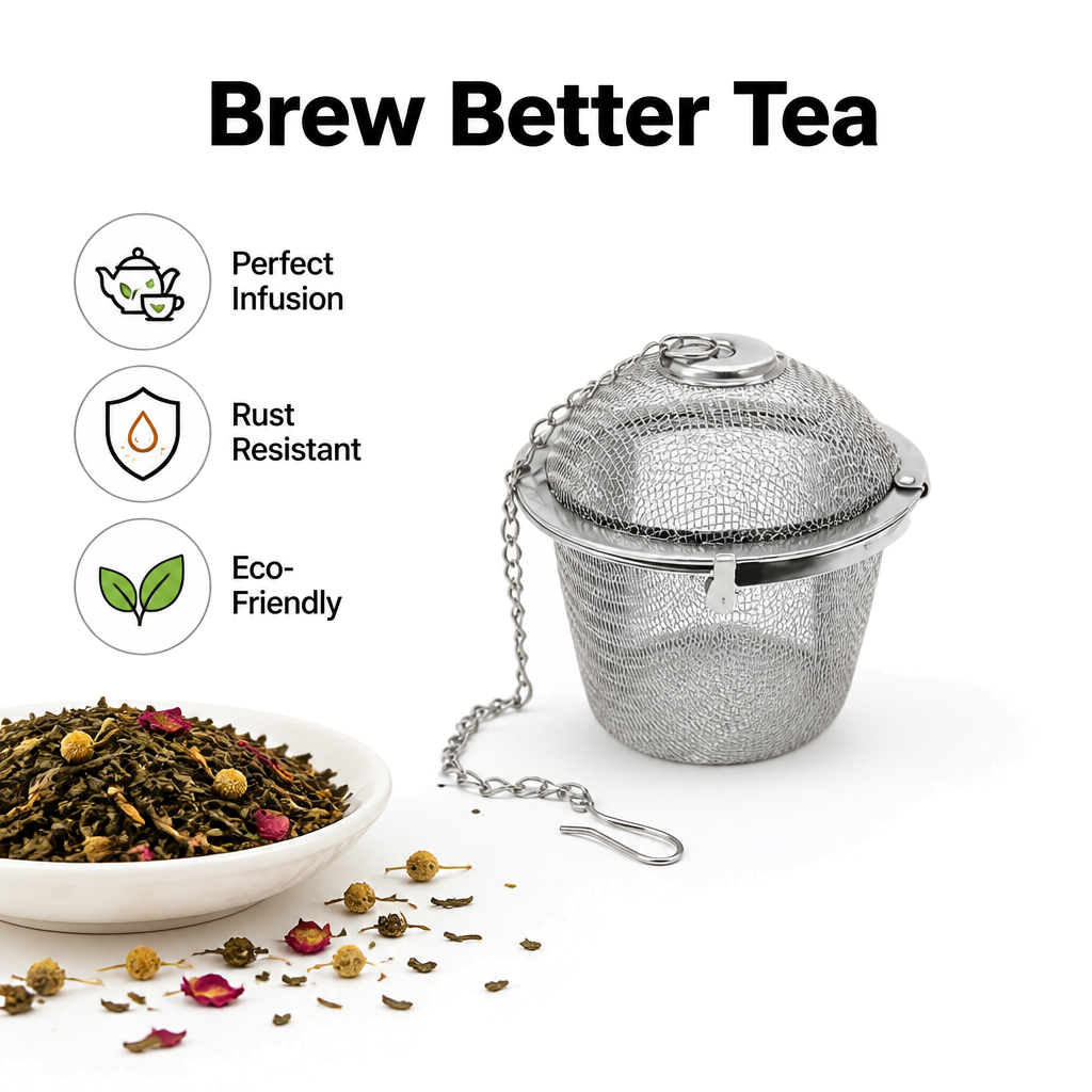Stainless Steel Basket Tea Infuser