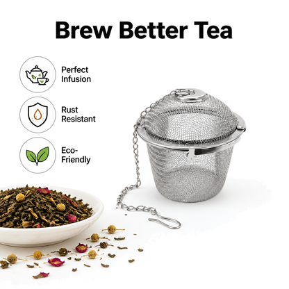 Stainless Steel Basket Tea Infuser