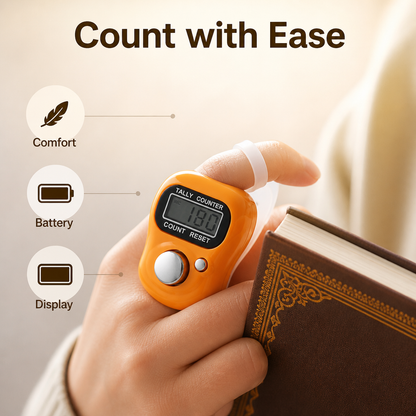 Digital Ring Jap Counter (Buy 1 get 1 Free)