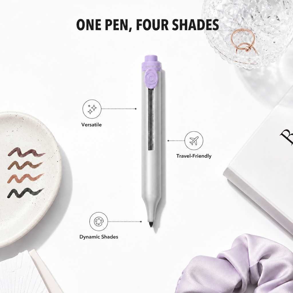 4-in-1 Multicolor Makeup Pen