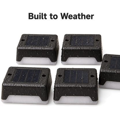 Solar Deck Lights (Pack Of 4)
