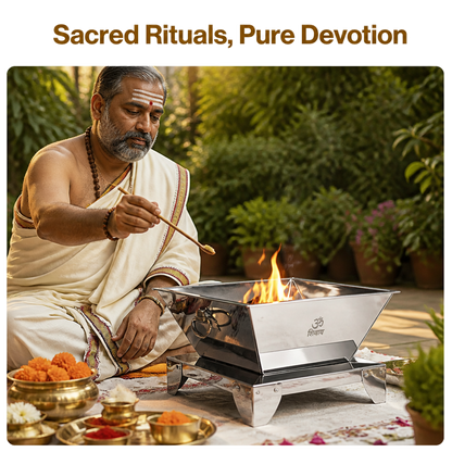Stainless Steel Hawan Kund