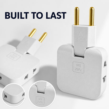 3-in-1 Foldable Plug