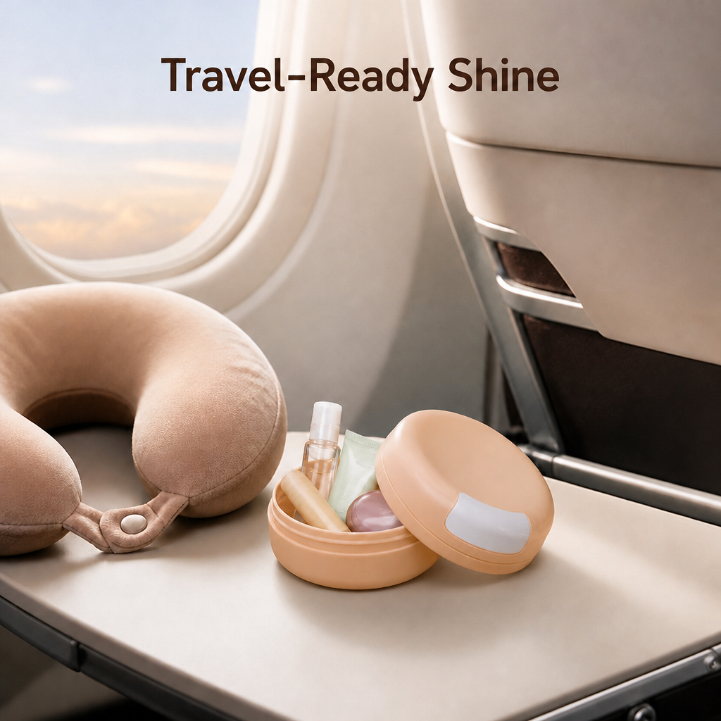 Magnetic Travel Container