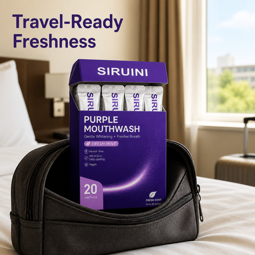 Purple Mouthwash Sachets (Pack Of 20)