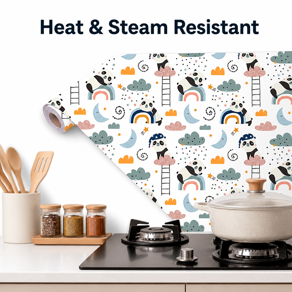 Waterproof Kitchen Wallpaper