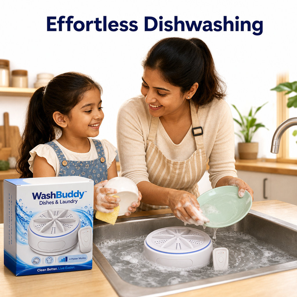 Effortless dishwashing