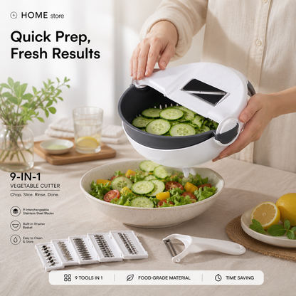 9-in-1 Smart Vegetable Cutter