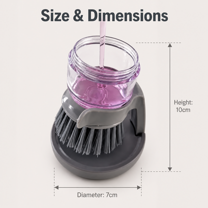Soap Dispensing Scrub Brush