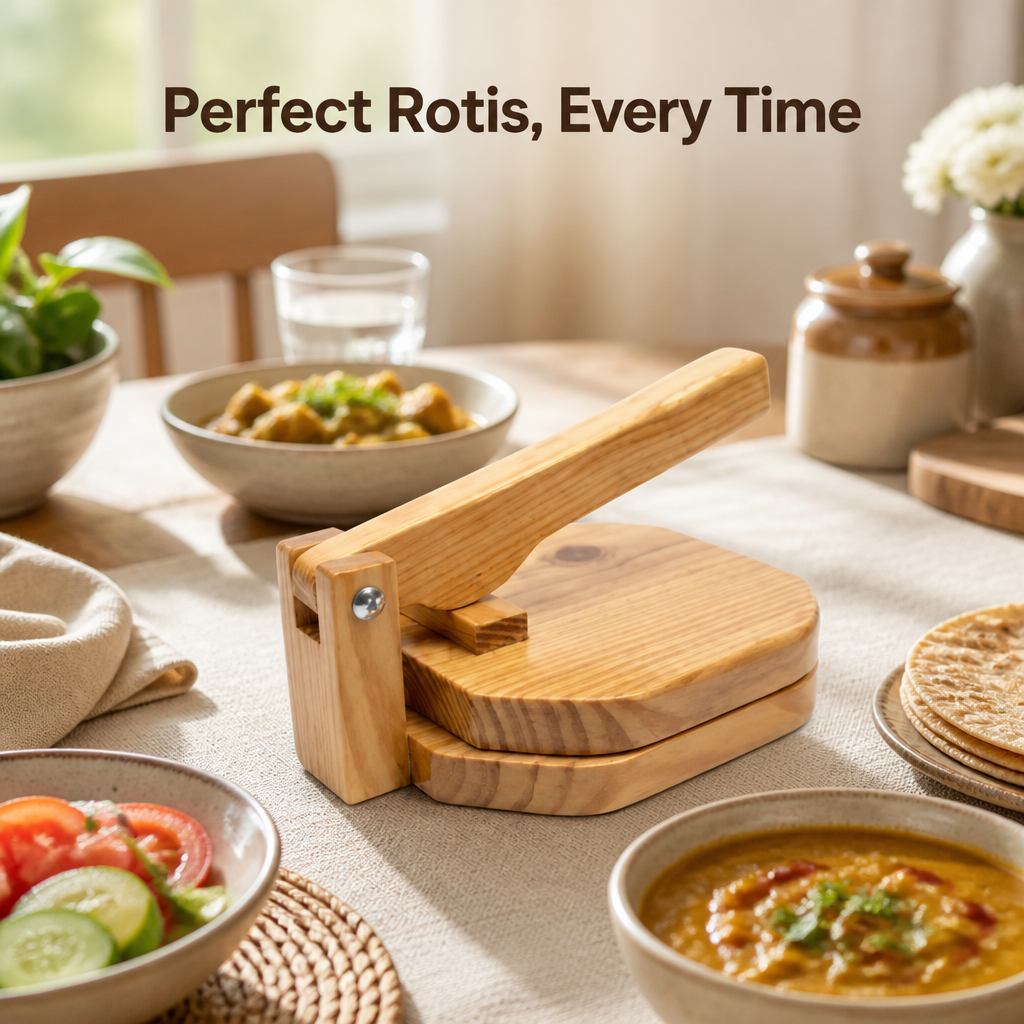 Wooden Roti Maker
