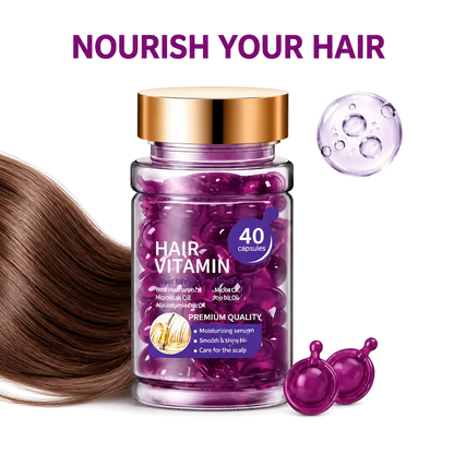 Premium Hair Vitamin Capsules (Pack Of 10 Pcs)