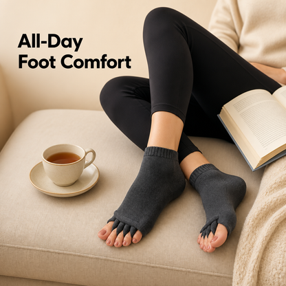 Grey Foot Alignment Socks(1 Pair)