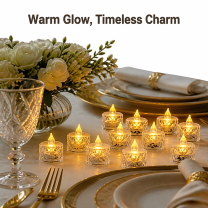 Crystal LED Light(Pack of 4Pcs)