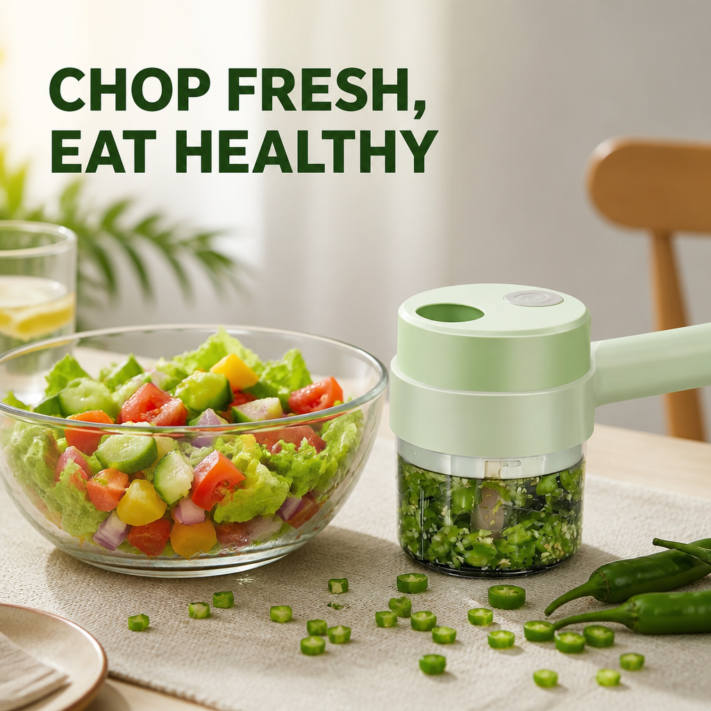 Handheld Electric Vegetable Cutter