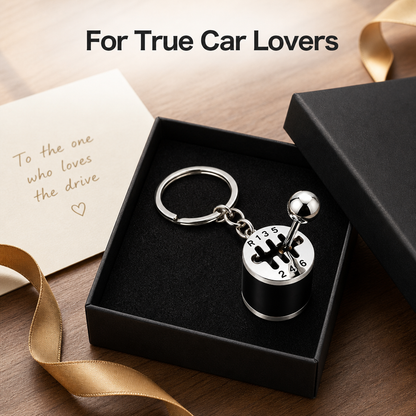 6 Speed Gear Shift Keychain