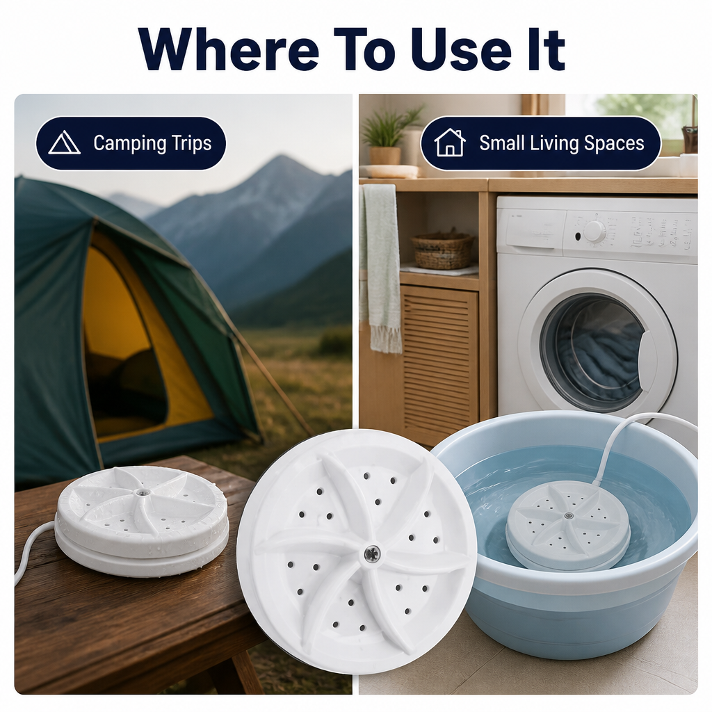 Portable Mini Washing Machine