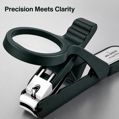Nail Clippers with Magnifier