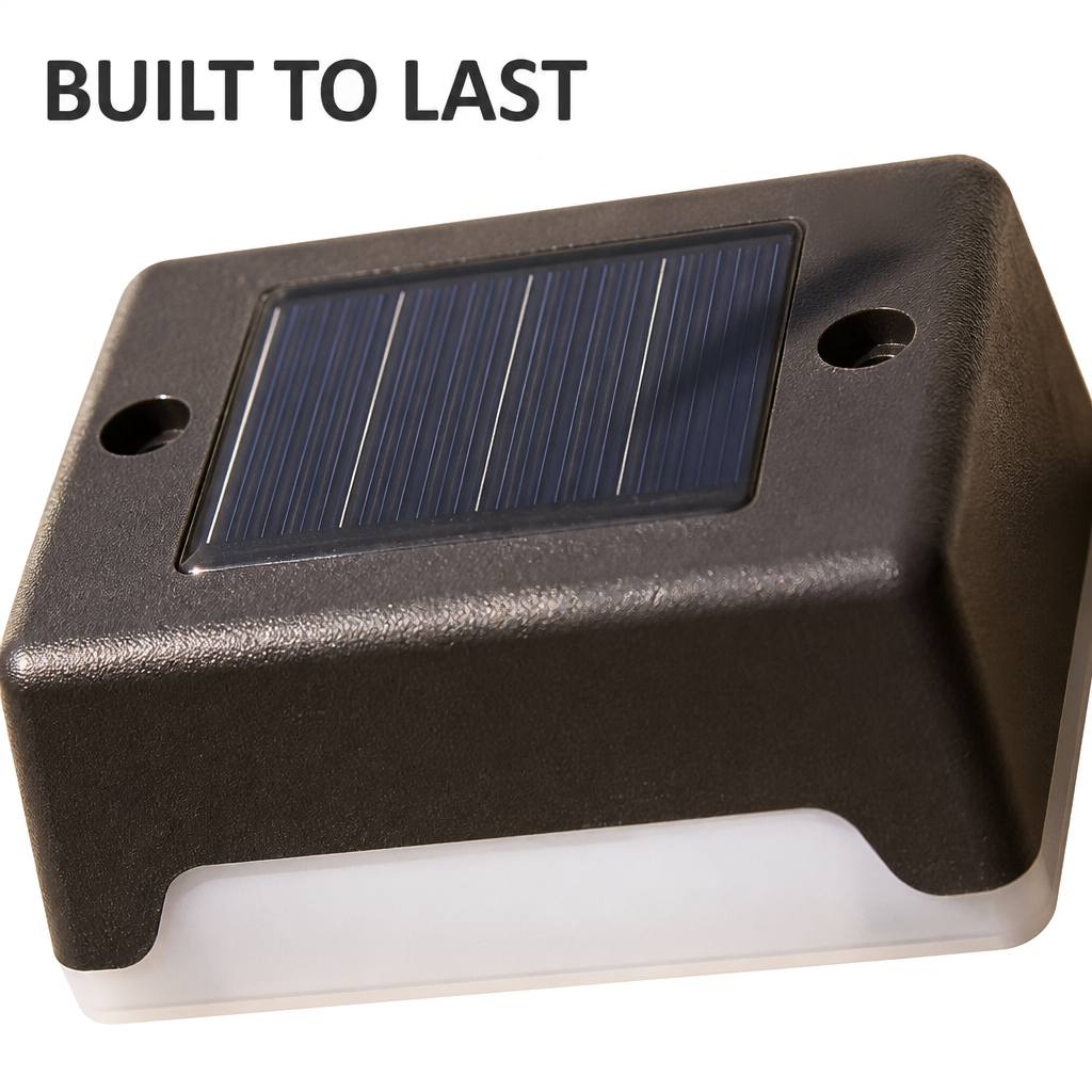 Solar Deck Lights (Pack Of 4)