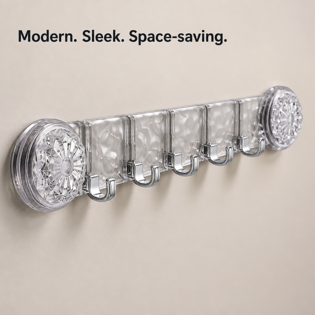 Wall-Mounted Suction Hook Rack(Buy 1 Get 1 Free)
