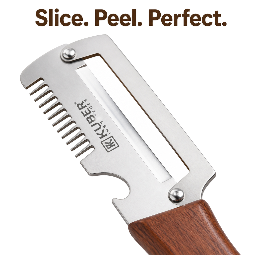 Wooden Handle Vegetable Peeler Knife