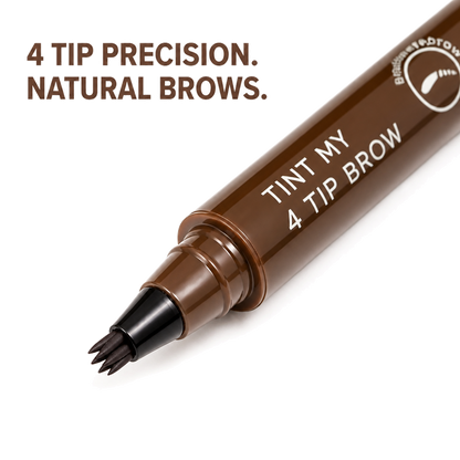 Waterproof 4 Points Eyebrow Pen(Pack Of 2)
