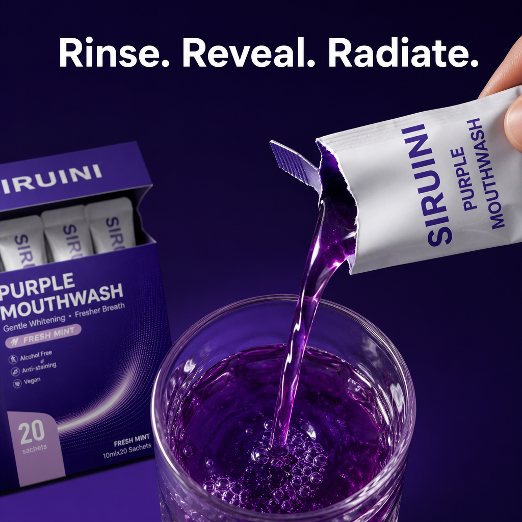 Purple Mouthwash Sachets (Pack Of 20)