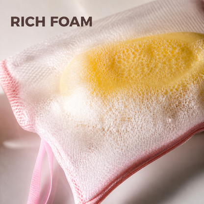 Bubble Foam Soap Net(Pack Of 4Pcs)
