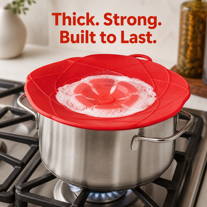 Silicone Spill Stopper Lid