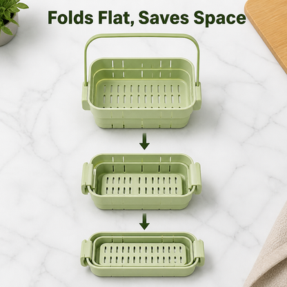 Foldable Sink Drain Basket