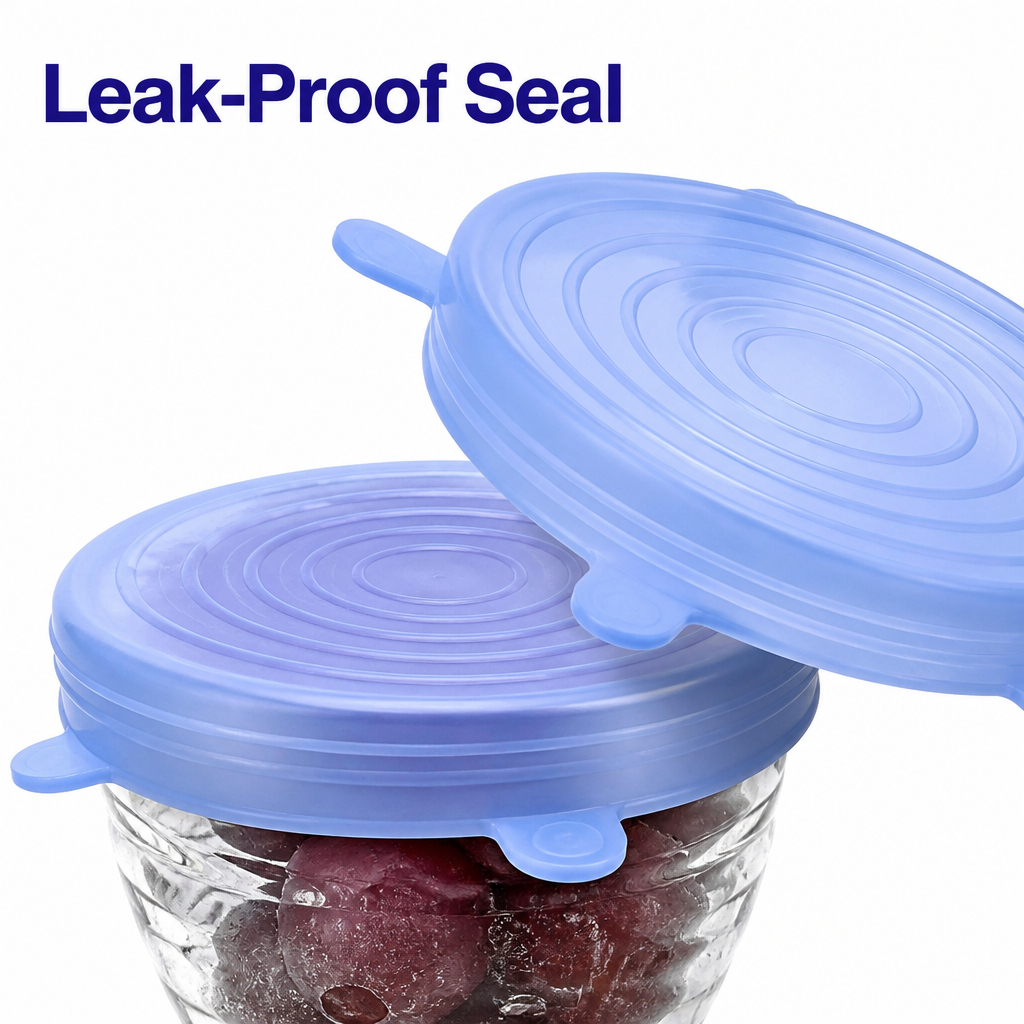 Stretchable Silicone Lids Set