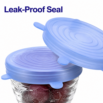 Stretchable Silicone Lids Set